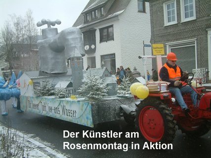 Norbert Trilling am Rosenmontag