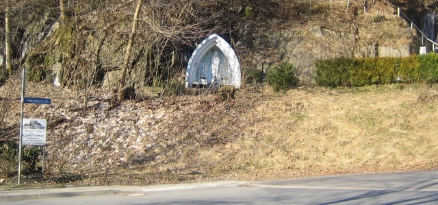 Der aktuelle Standort der Madonna im Einegge