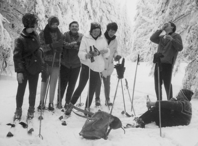 Skitour mit Sir.