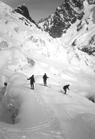 Die Gletscherabfahrt durchs Vallée Blanche – einfach atemberaubend.