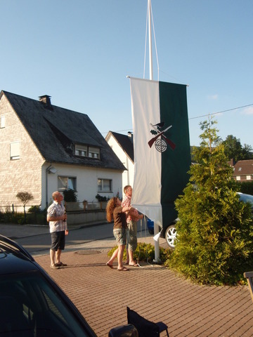 2013: Schützenfestfahne für die Finkenstraße