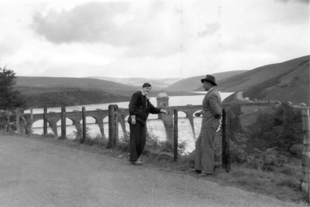 Mit „Sir” auf dem Weg nach Aberystwyth, Startpunkt unserer Radtour nach Edinburgh.